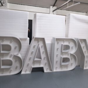 BABY Light Up Letters